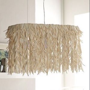 West Elm Coconut Chandelier Shade Natural